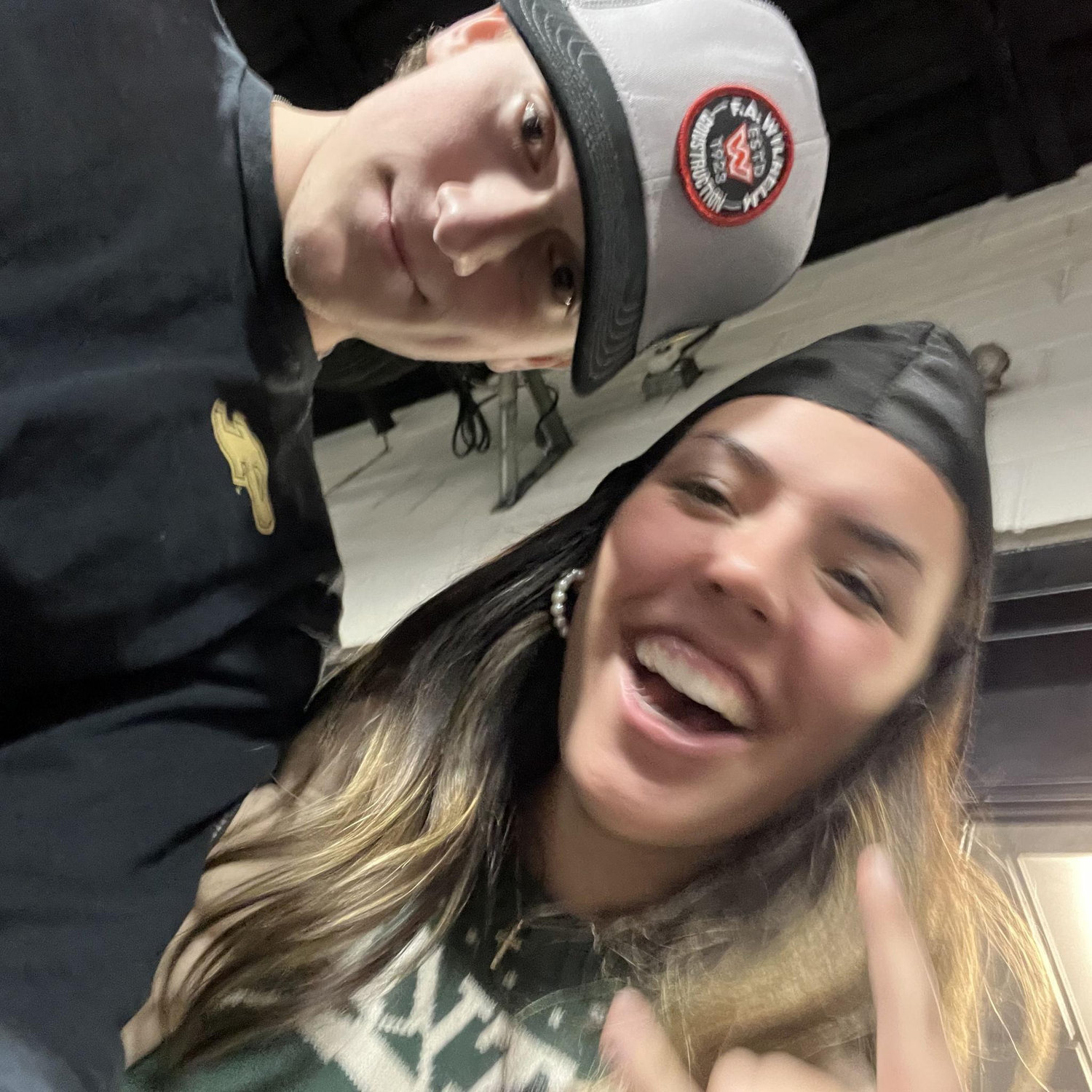 Us being goofy