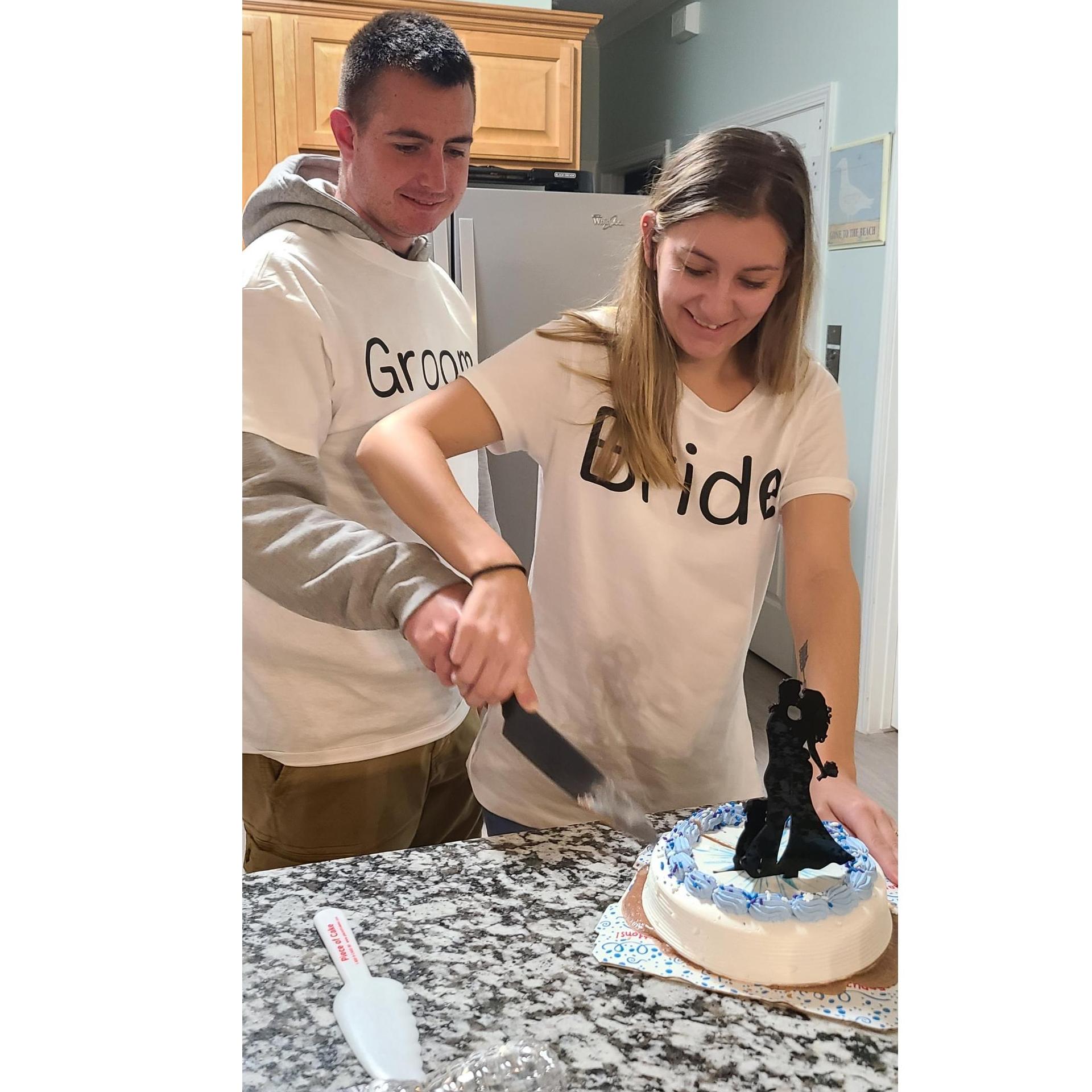 after we officially became Mr and Mrs