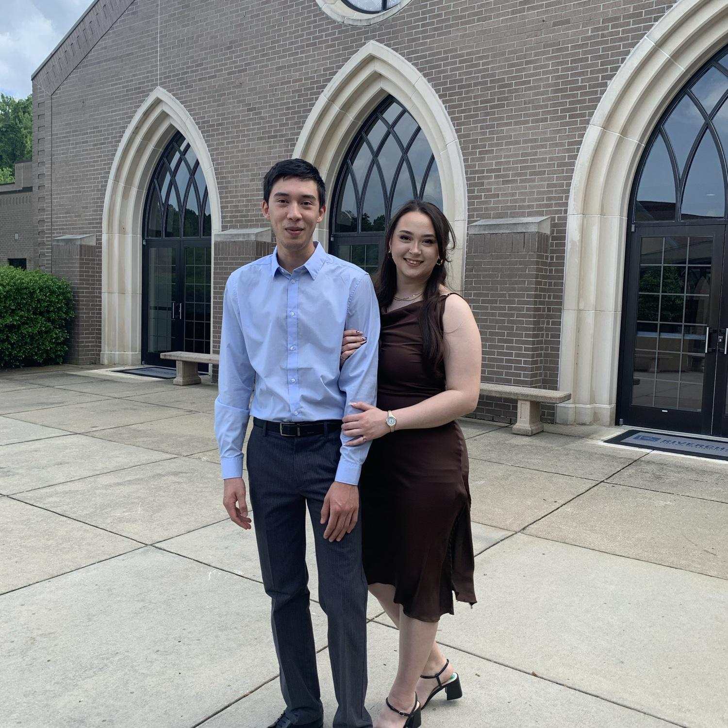 Our first wedding together—the wedding of Amanda & Andrew Lenzie!