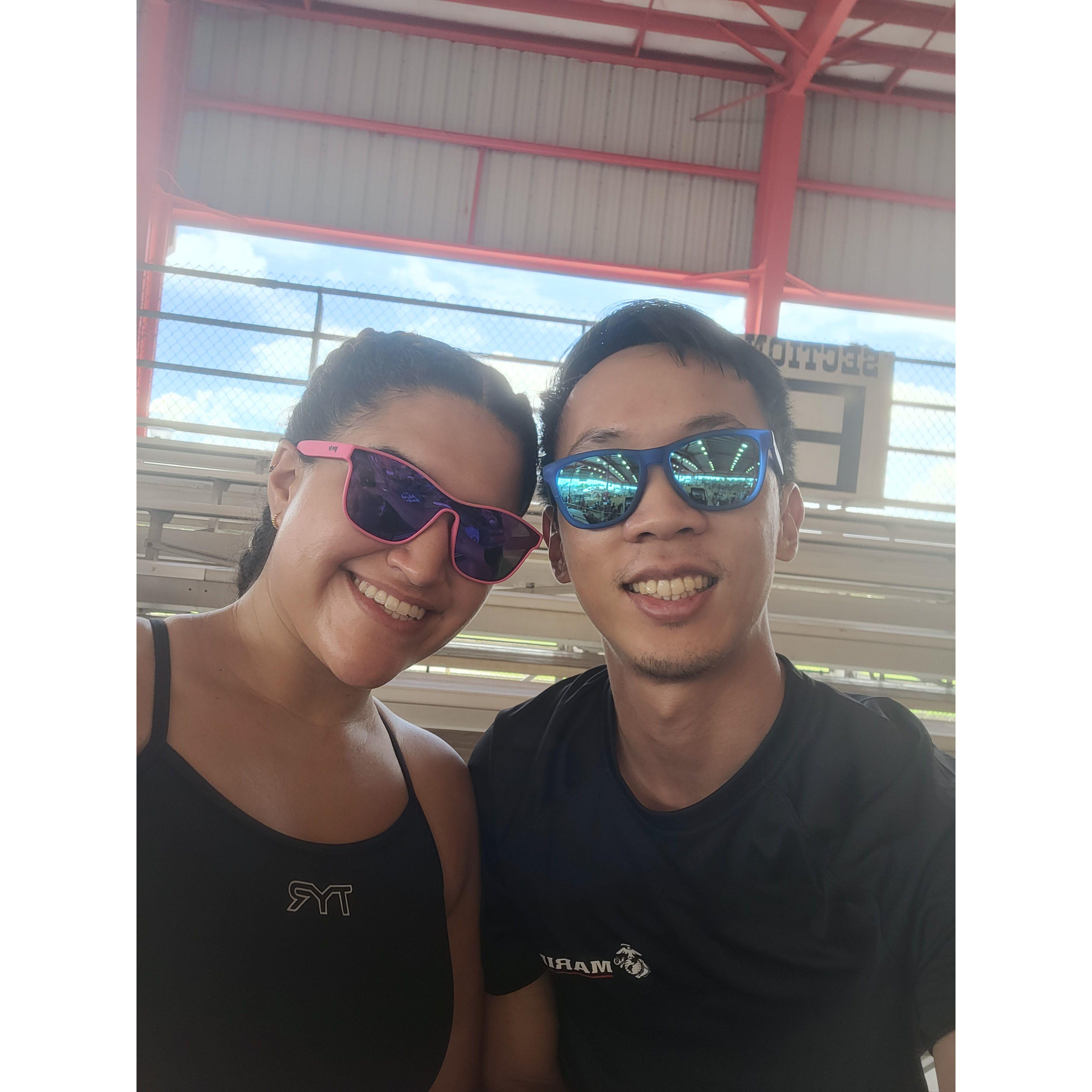 To Sydney competing in her first Crossfit competition...