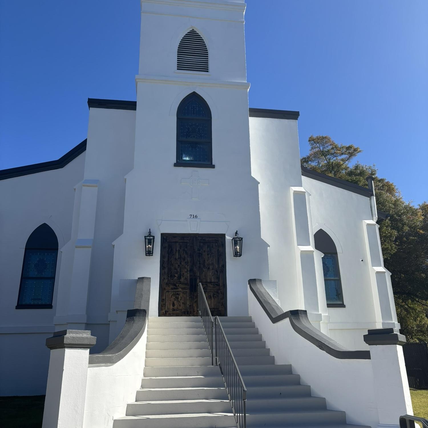 The Sanctuary! Once a historic church that was built in 1905 has been restored into an event space. We can’t wait to see everyone!