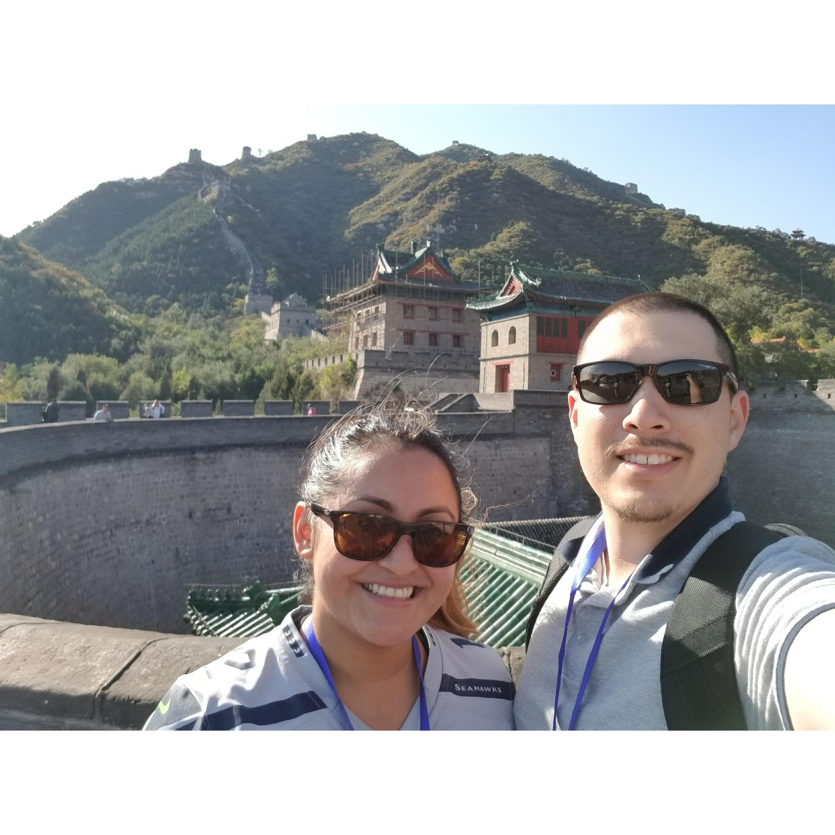 Came across this big wall thing while walking around China. Took a pic