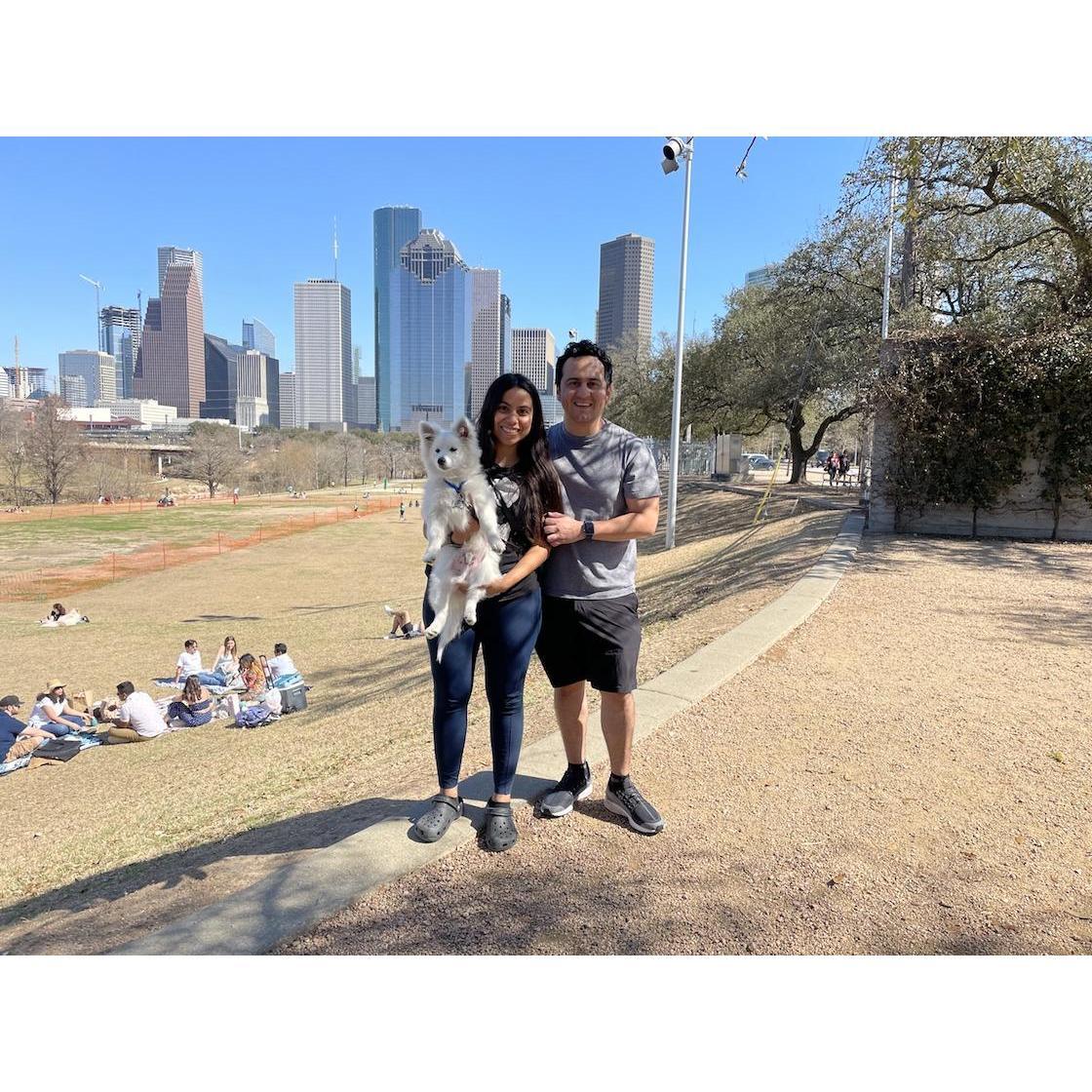 Houston park day