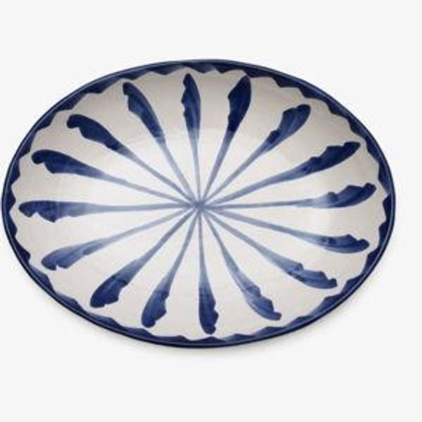 Rayas Oval Serving Platter | Small
