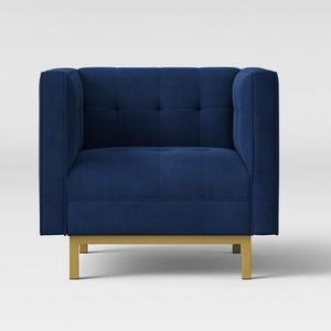 Cologne Modern Square Arm Tufted Chair - Project 62™