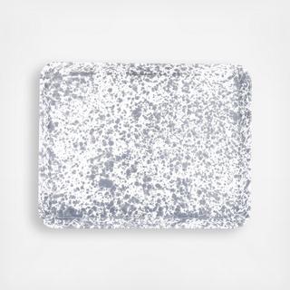 Splatter Enamelware Baking Tray