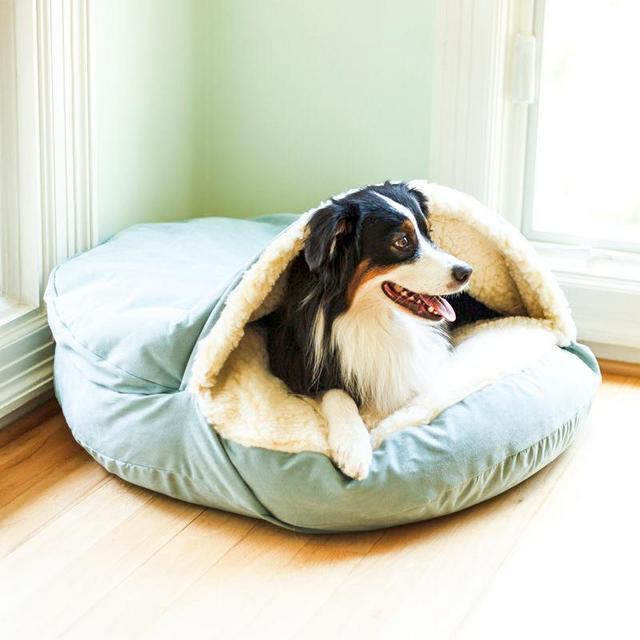 XL Luxury Cozy Cave® Dog Bed with Microsuede
