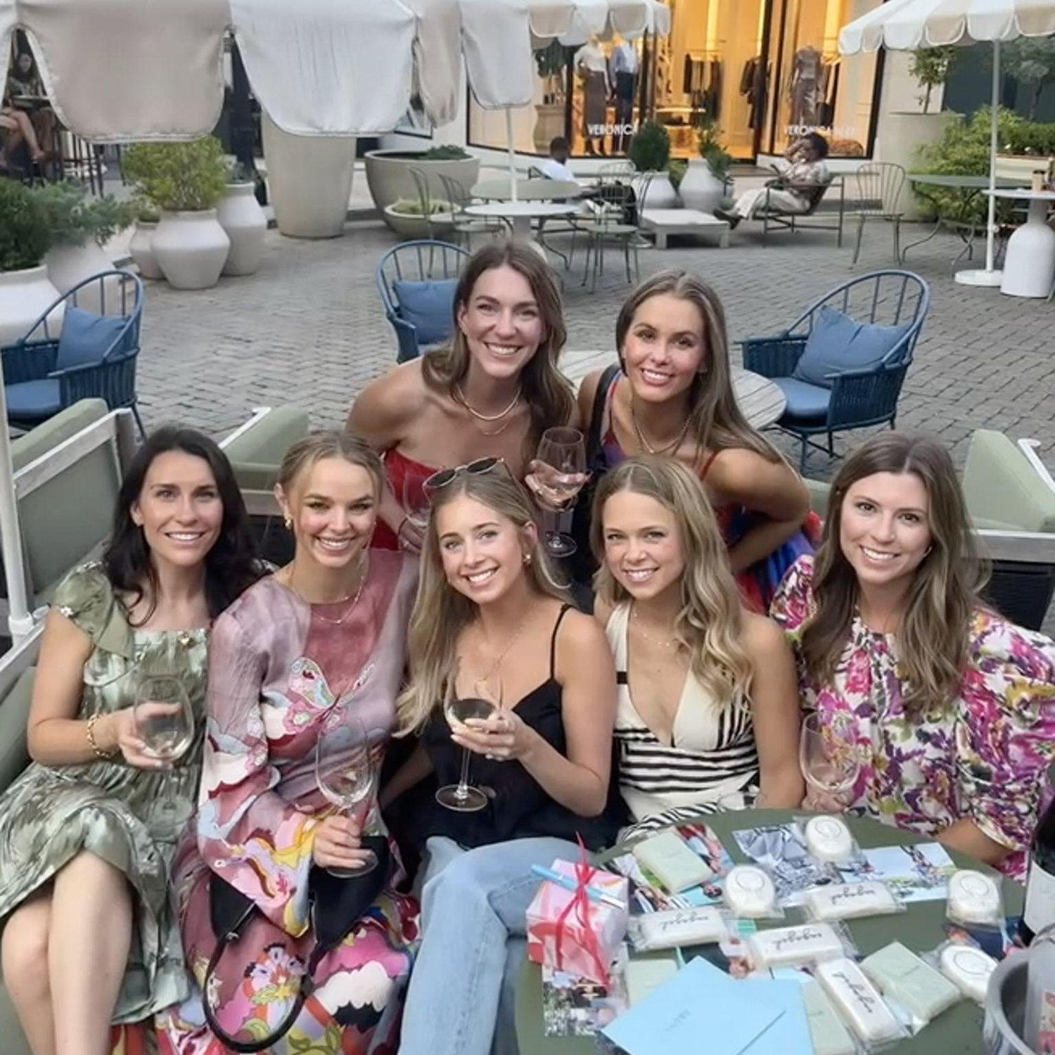 My bridesmaids! How lucky am I!