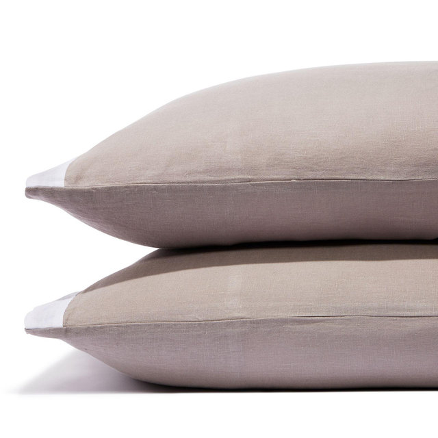 Amalia Home Collection Stonewashed Linen King Pillowcase, Pair - 100% Exclusive