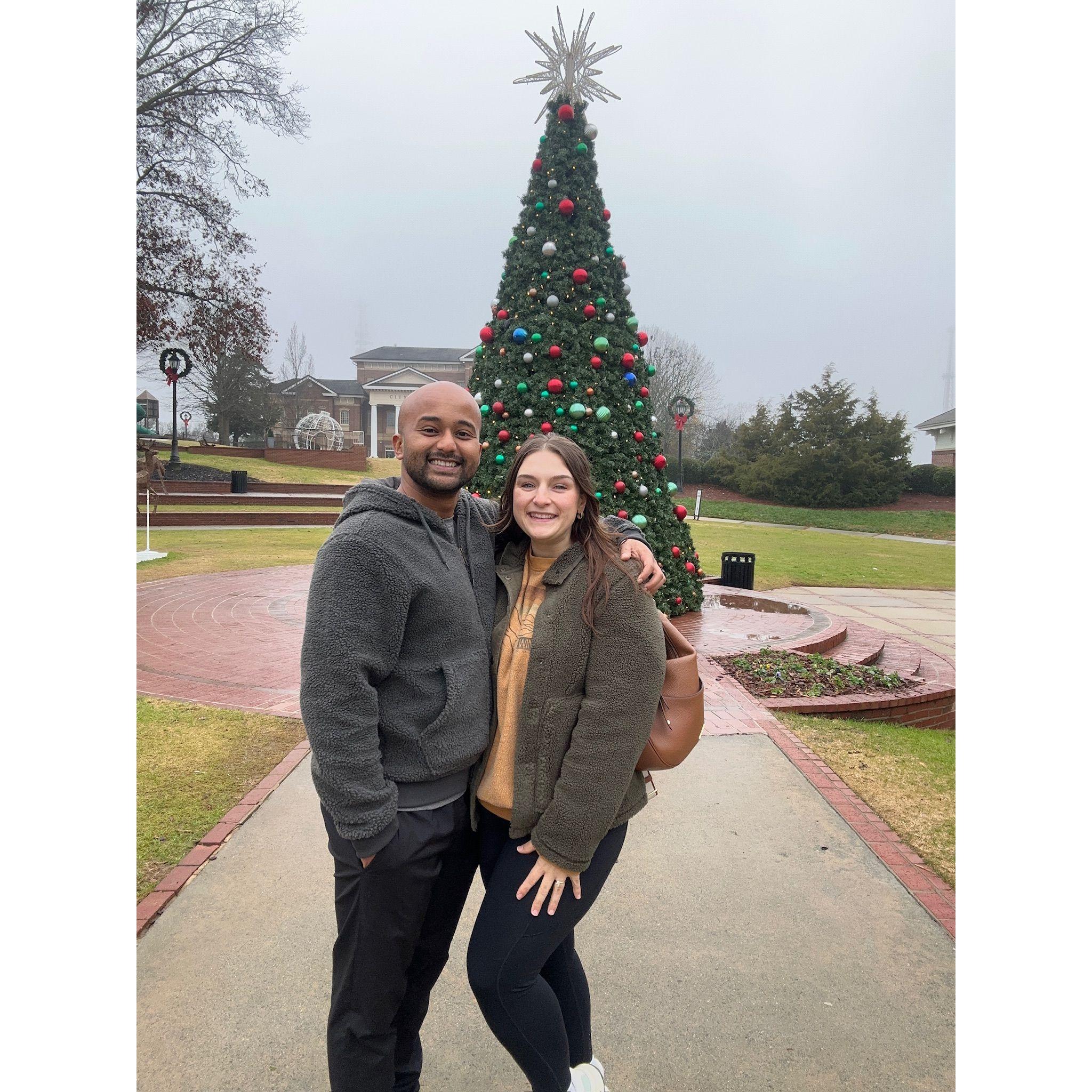 Christmas 2024, exploring town of Duluth ,GA