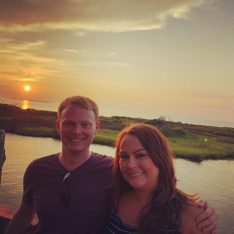 OBX. Hallie's happy place. Here we are on our first beach week trip with friends. Who knew that in 2 years time, we'd be getting engaged on the very same trip.