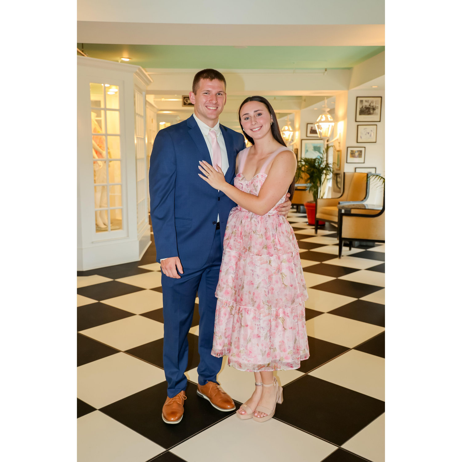 We had some fun moments together in the lobby of the Grand!