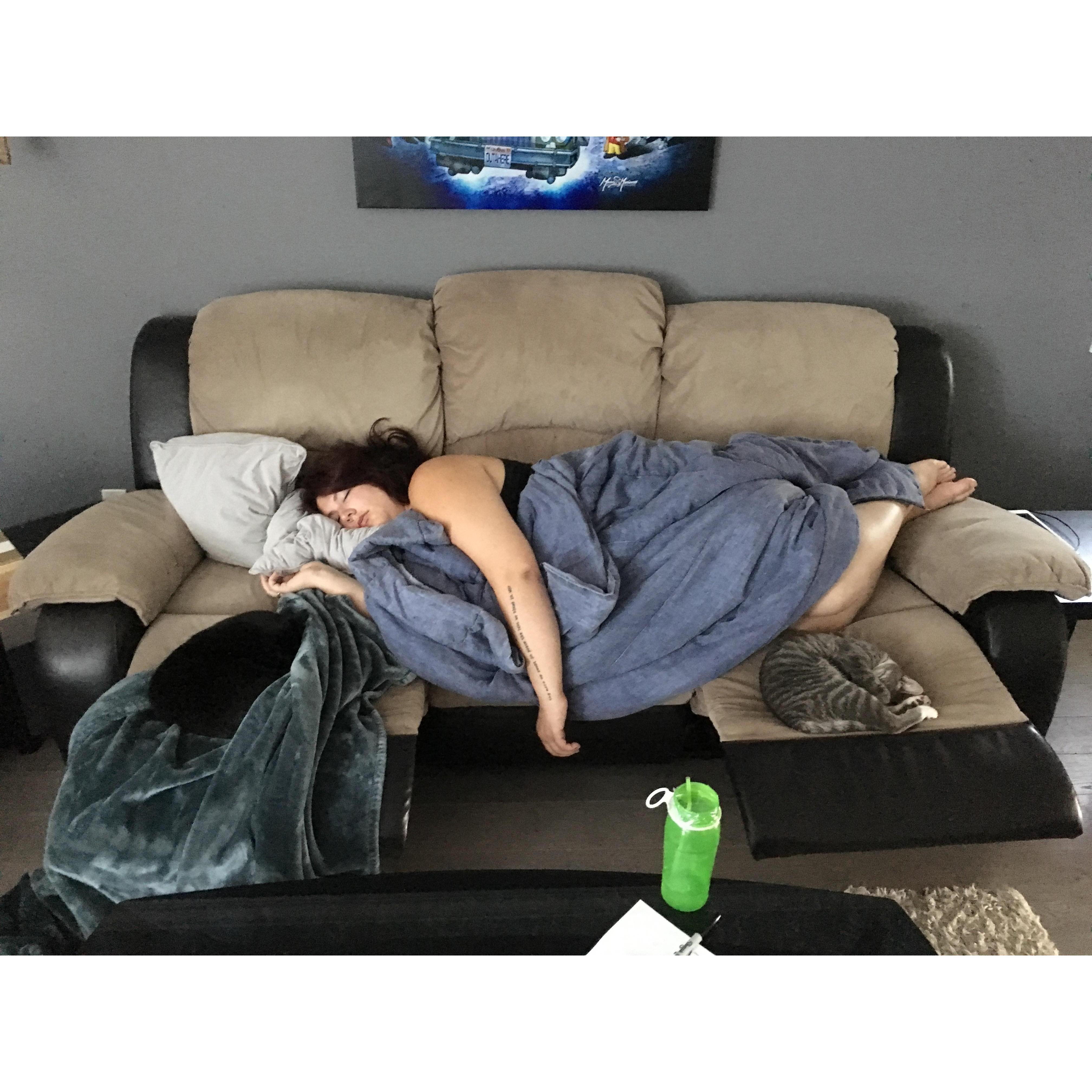 A wild Janel in her natural habitat