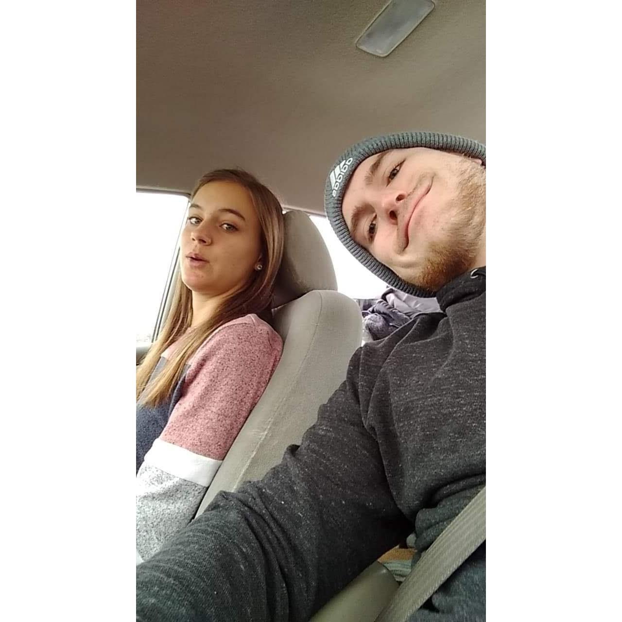 Countless drives to & from Columbus