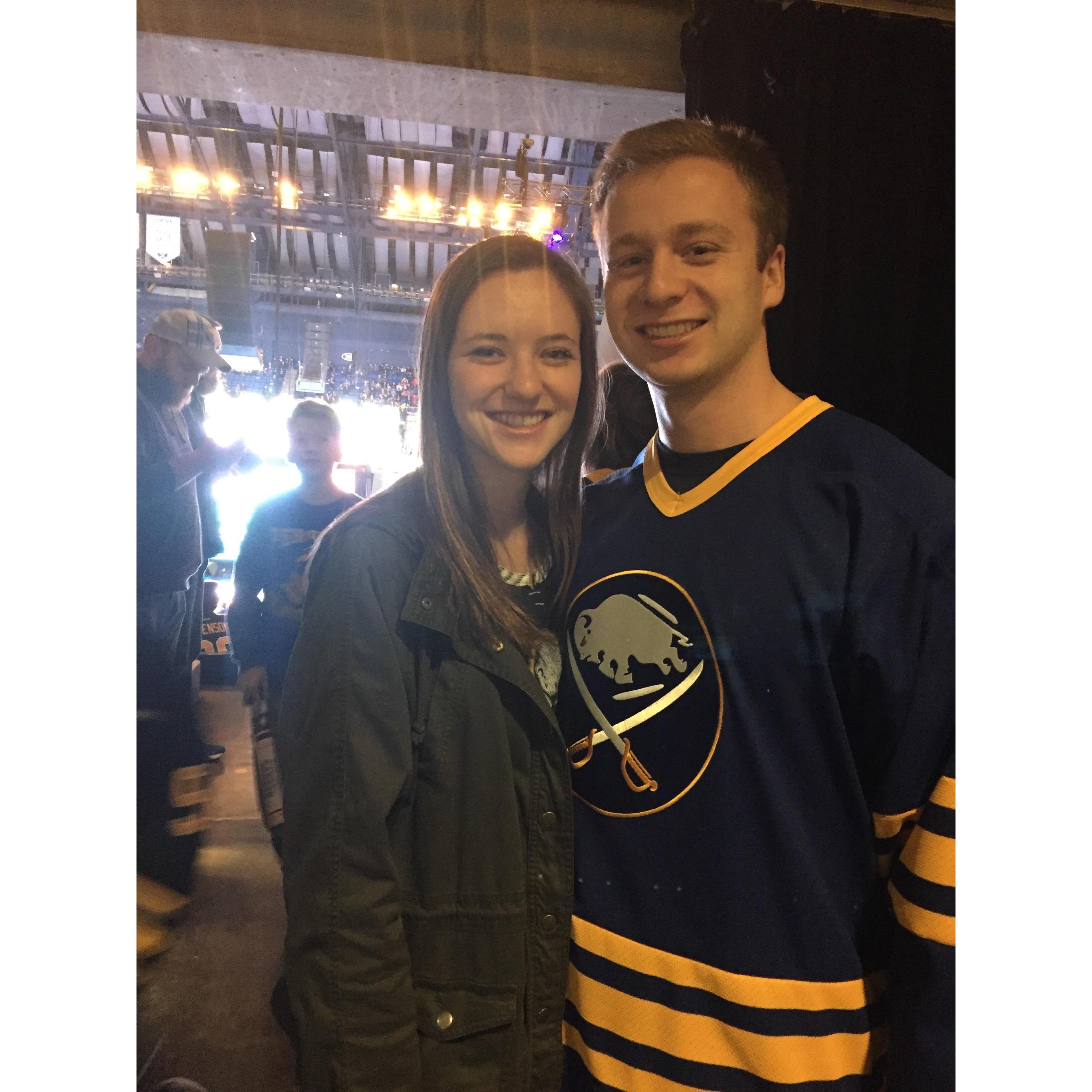 Turned Brendan into a Buffalo sports fan!