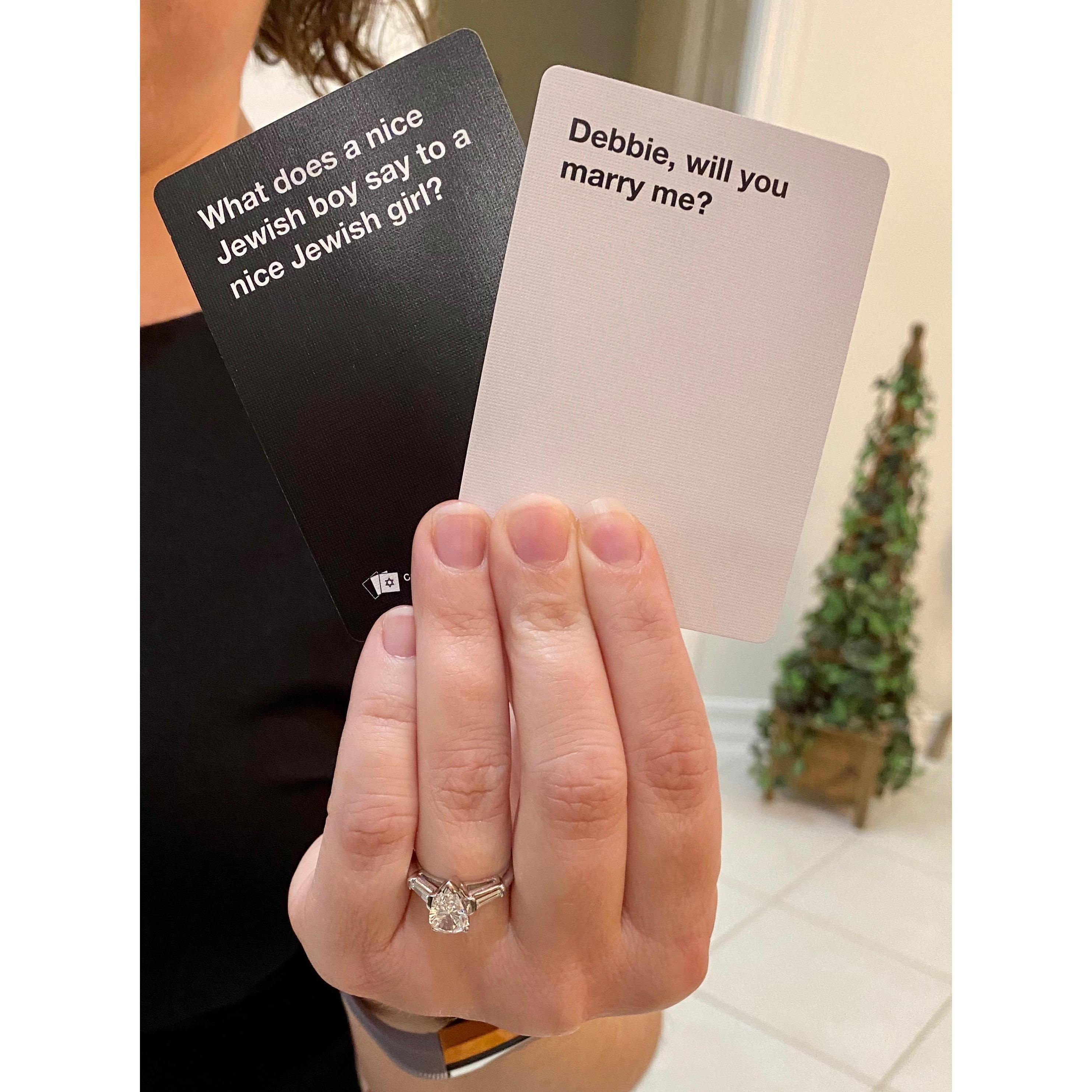 The proposal.