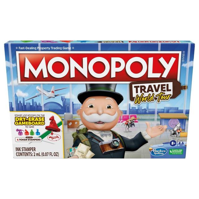 Monopoly Travel World Tour Monopoly Board Game
