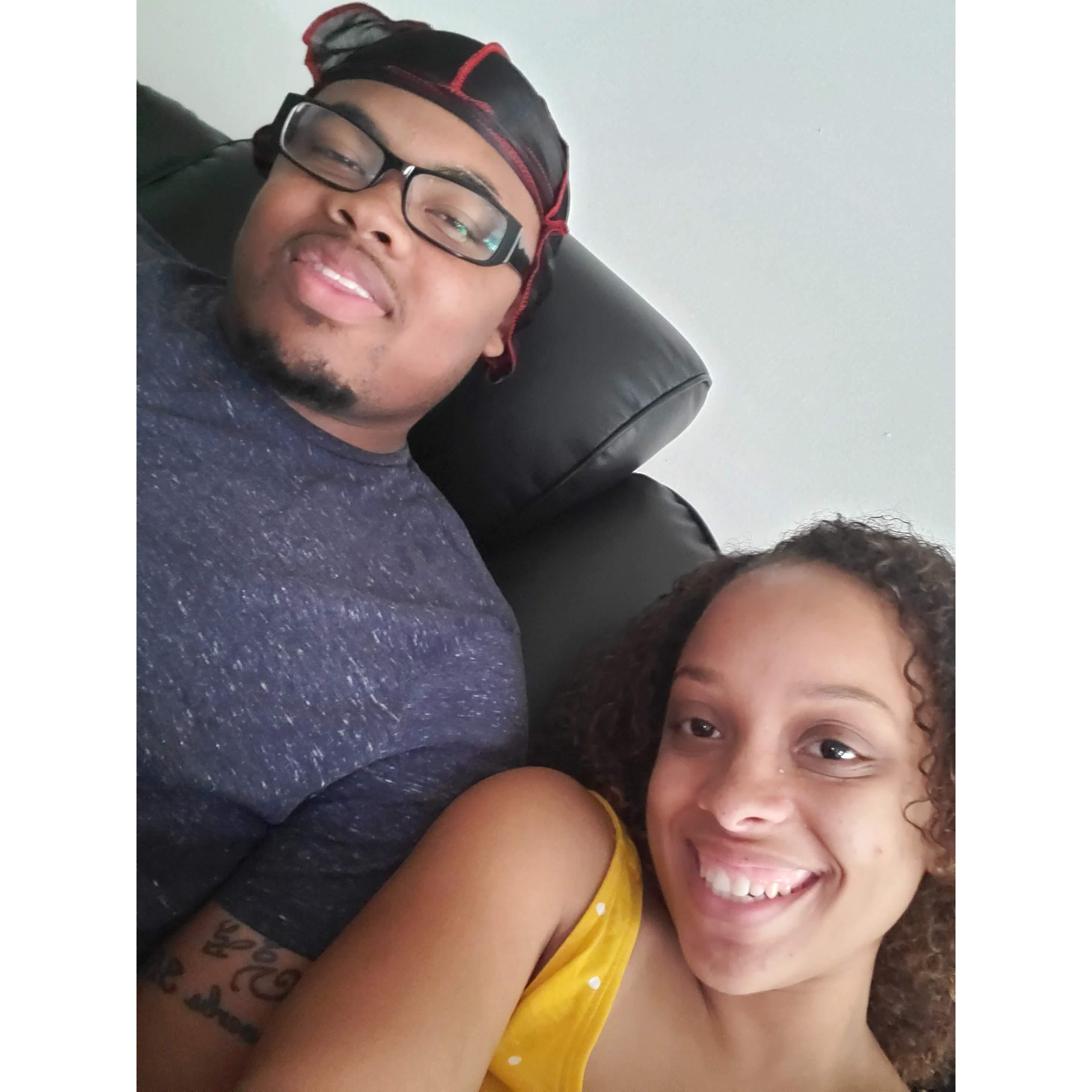 Our first picture together