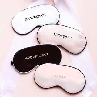 Bold Text Sleep Mask