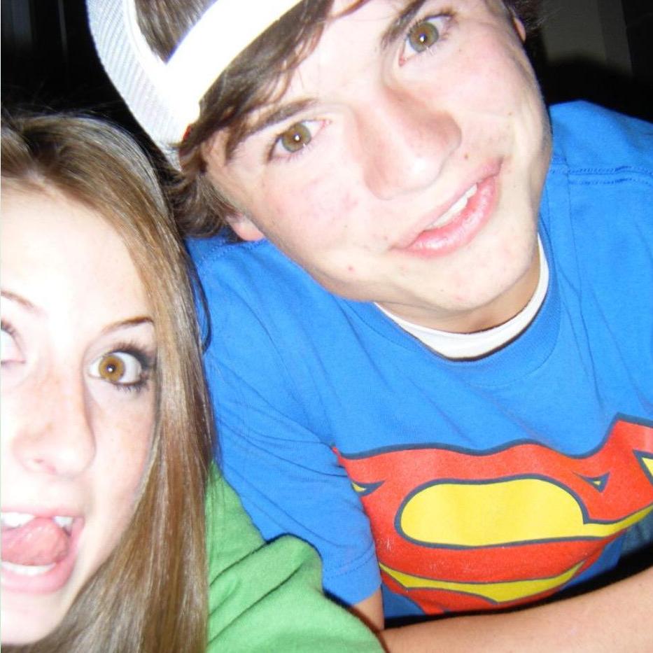 The first photo we took together (2008)