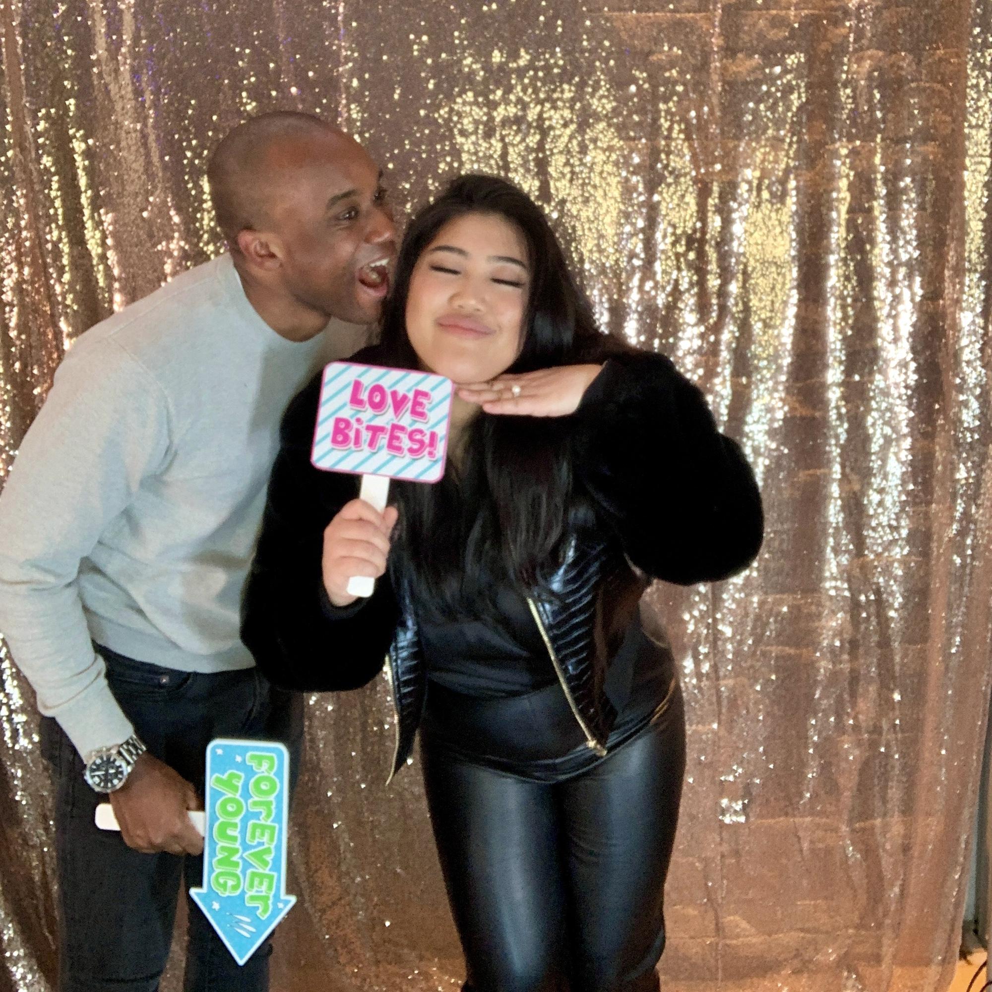 Zoe’s Debut photo booth antics