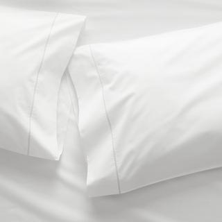 Percale Pillow Cases, Set of 2