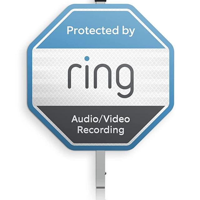 Ring Security Yard Sign
