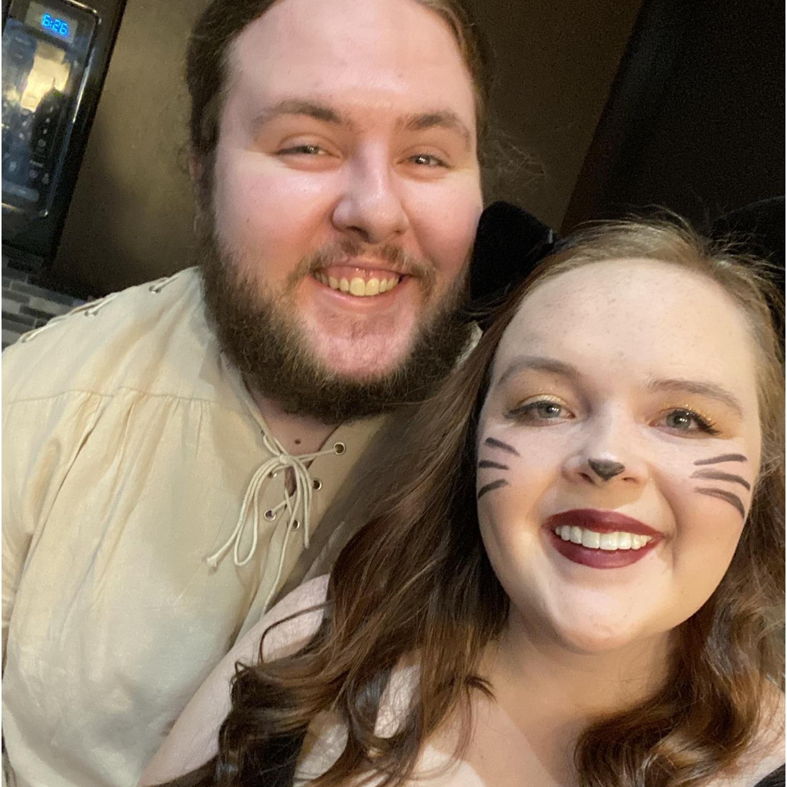 Halloween - Thackary Binx in both of his forms!