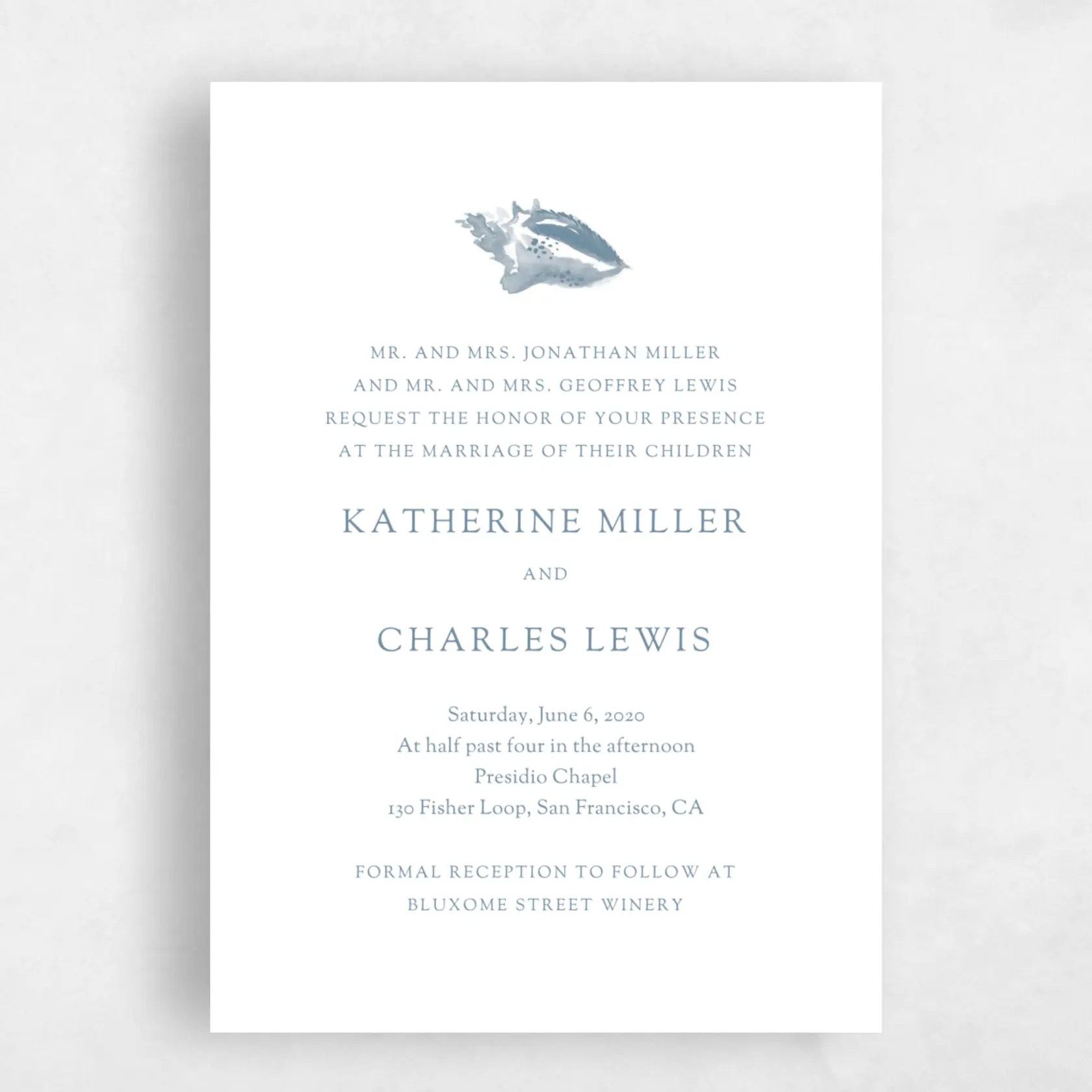 Invitation - Wrightsville Portrait preview