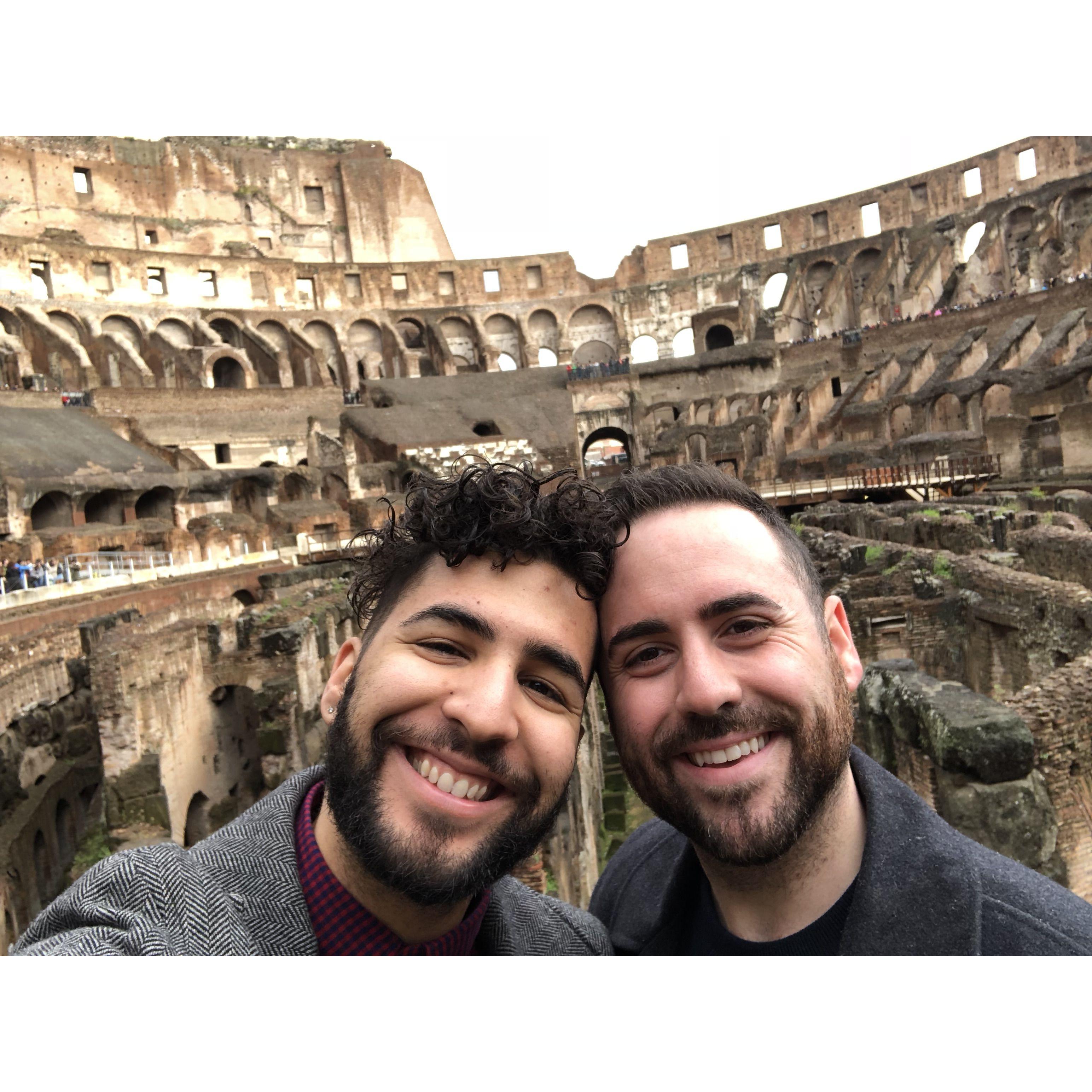 We ate our weight in pasta in Rome