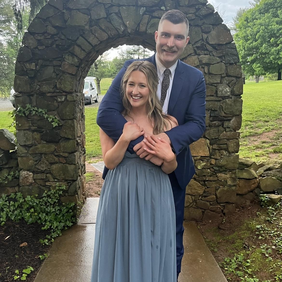 Our first wedding together - shoutout Katie & Brad! May ‘23