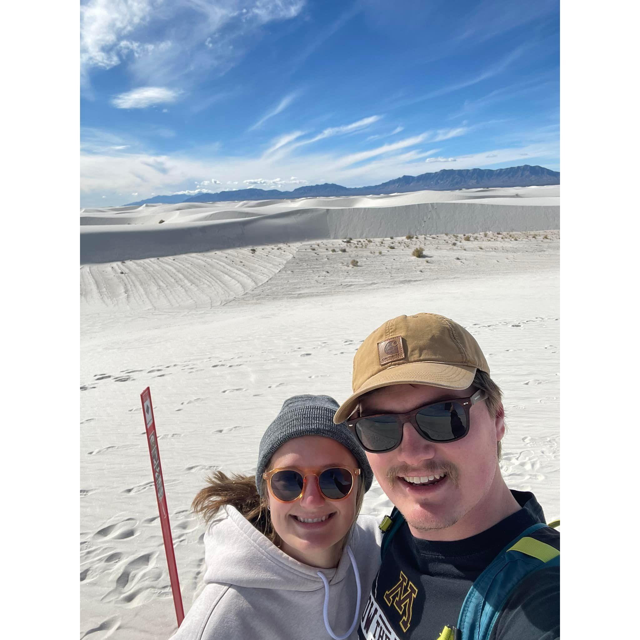White Sand Dunes National Park