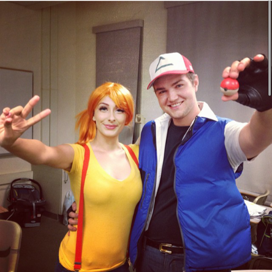Ash and Misty- Halloween 2013