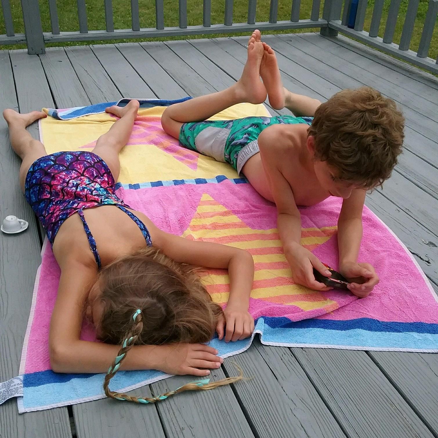 Bathing beauties