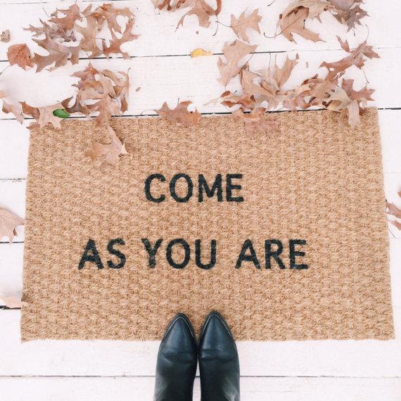 Come as you are Nirvana doormat
