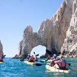 Kayaking to the Cabo Arch
