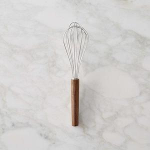 Williams Sonoma Walnut Wood-Handled Whisk