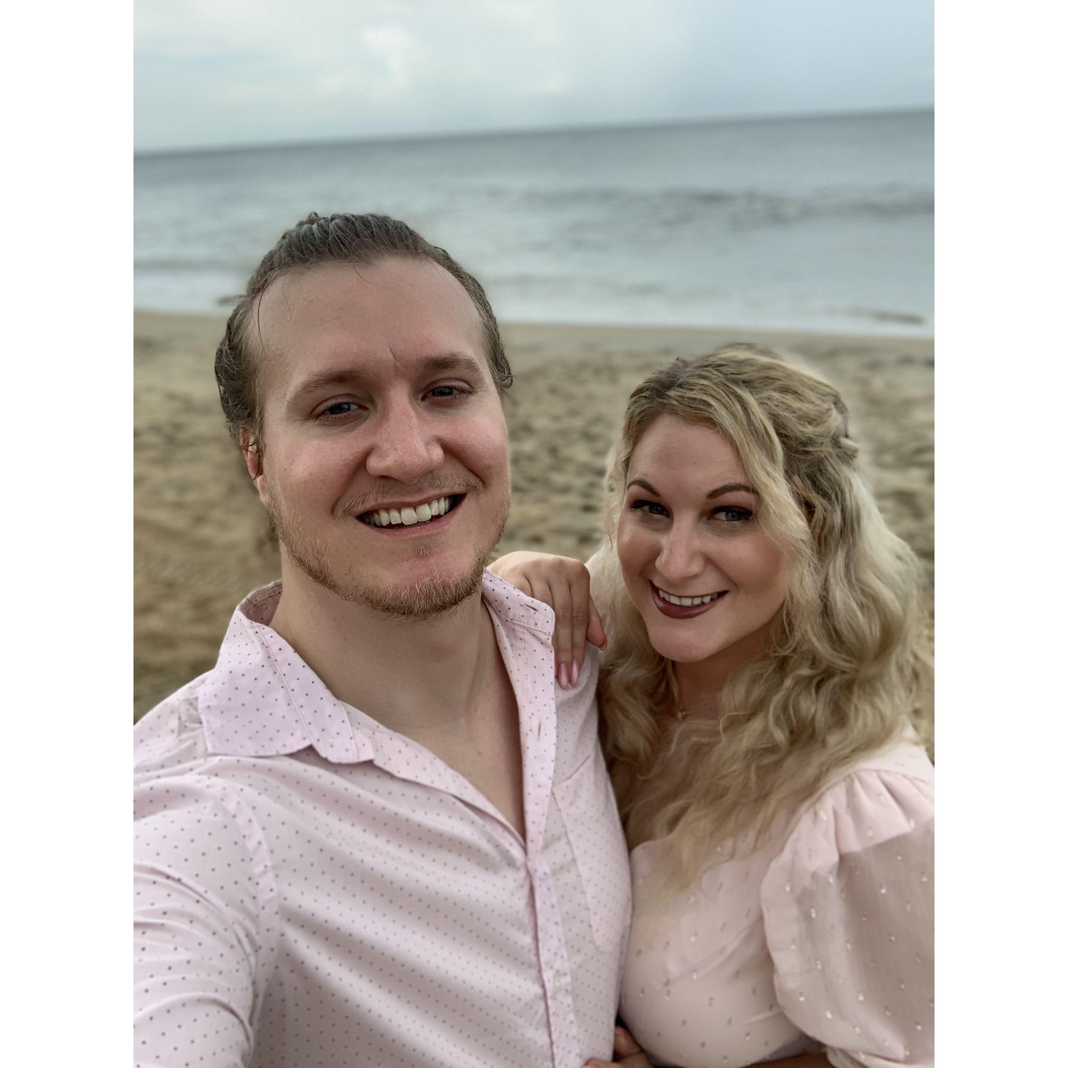 Aunt Laurie's wedding and our first beach trip