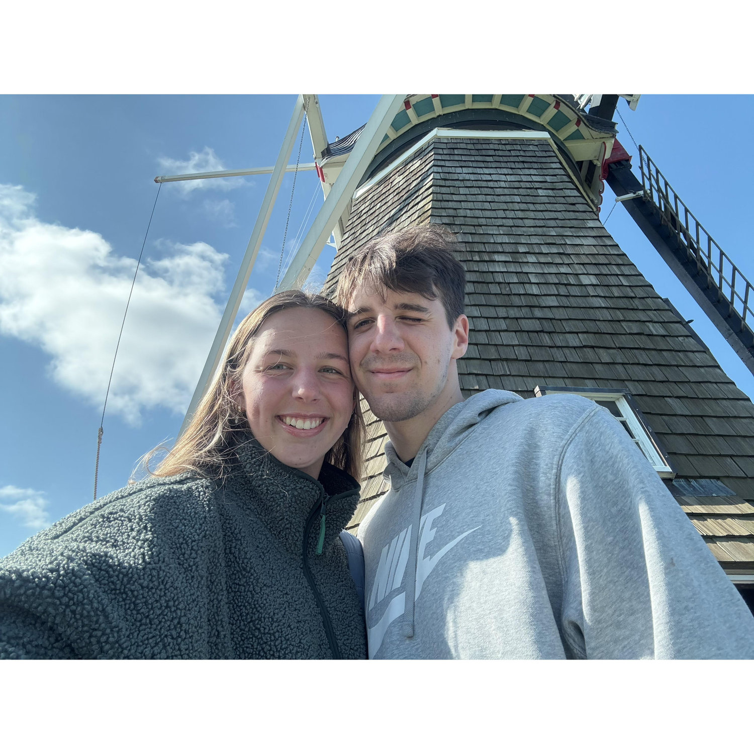 Windmill Island in Holland MI, celebrating tulip time