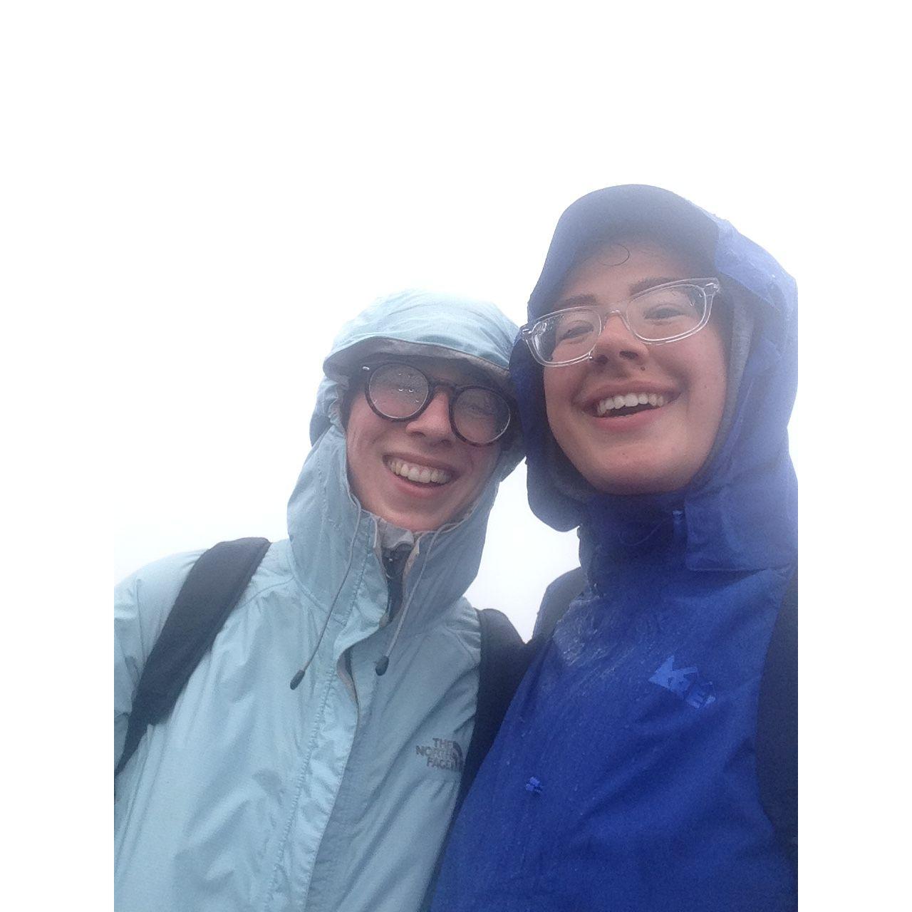 We went to Iceland, London, Amsterdam, and Greece! Due to the sun in Iceland we missed our flight (first time for each of us) and had a terrible cry in the Keflavik airport. But it was fine!
