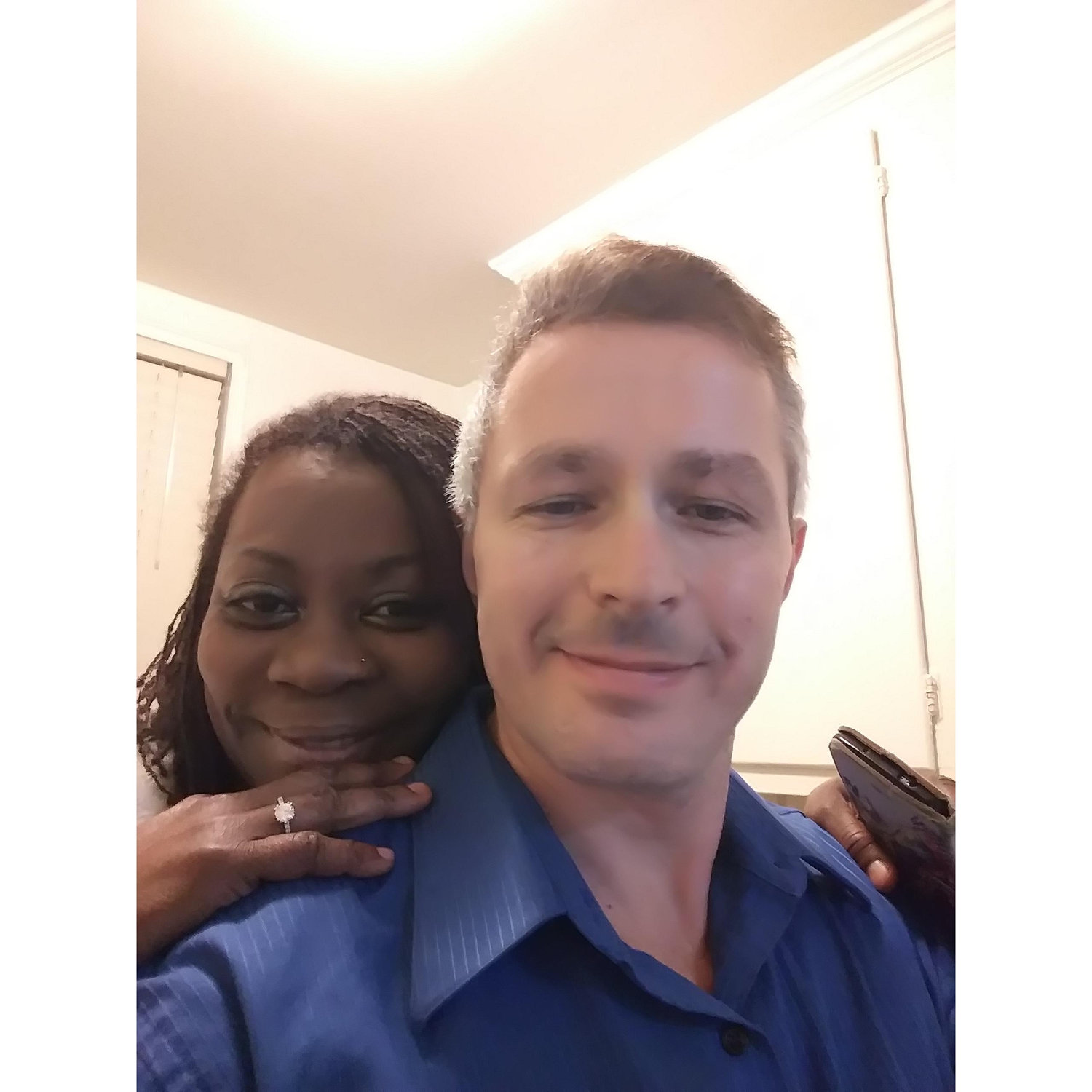 New Year's Eve of 2018.  The night I proposed to my Baby and she said Yes!