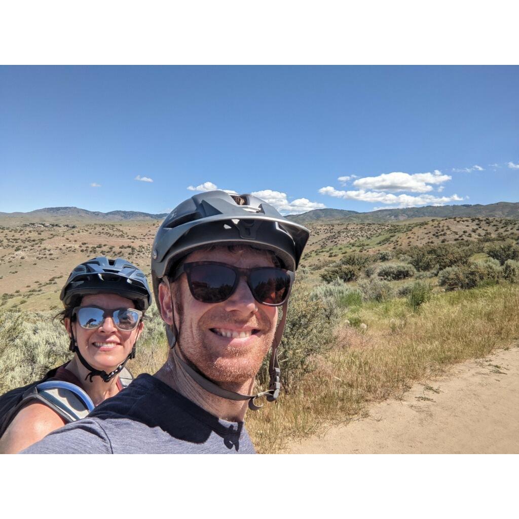 Biking in Boise, Idaho