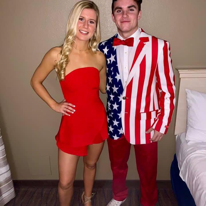 Our first formal together in college!