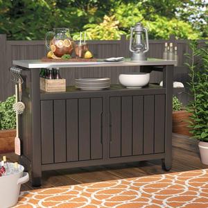 Cambron Caster Bar Serving Cart