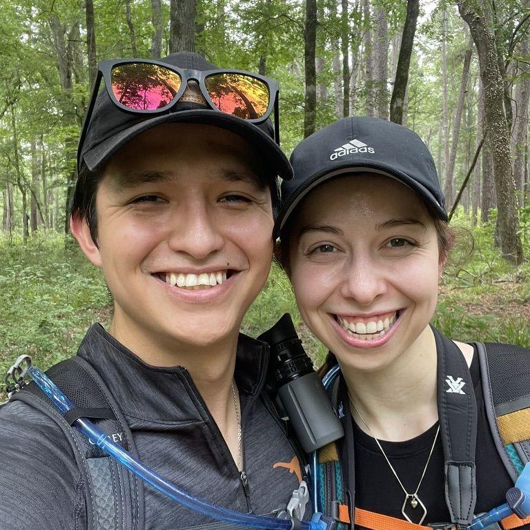 Huntsville State Park, 05/17/25. Saw a dung beetle! Tony's "ancestral instincts" got us extremely lost.
