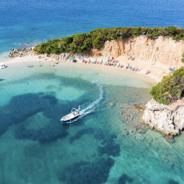 Honeymoon Boat Adventure off the Albanian Coast
