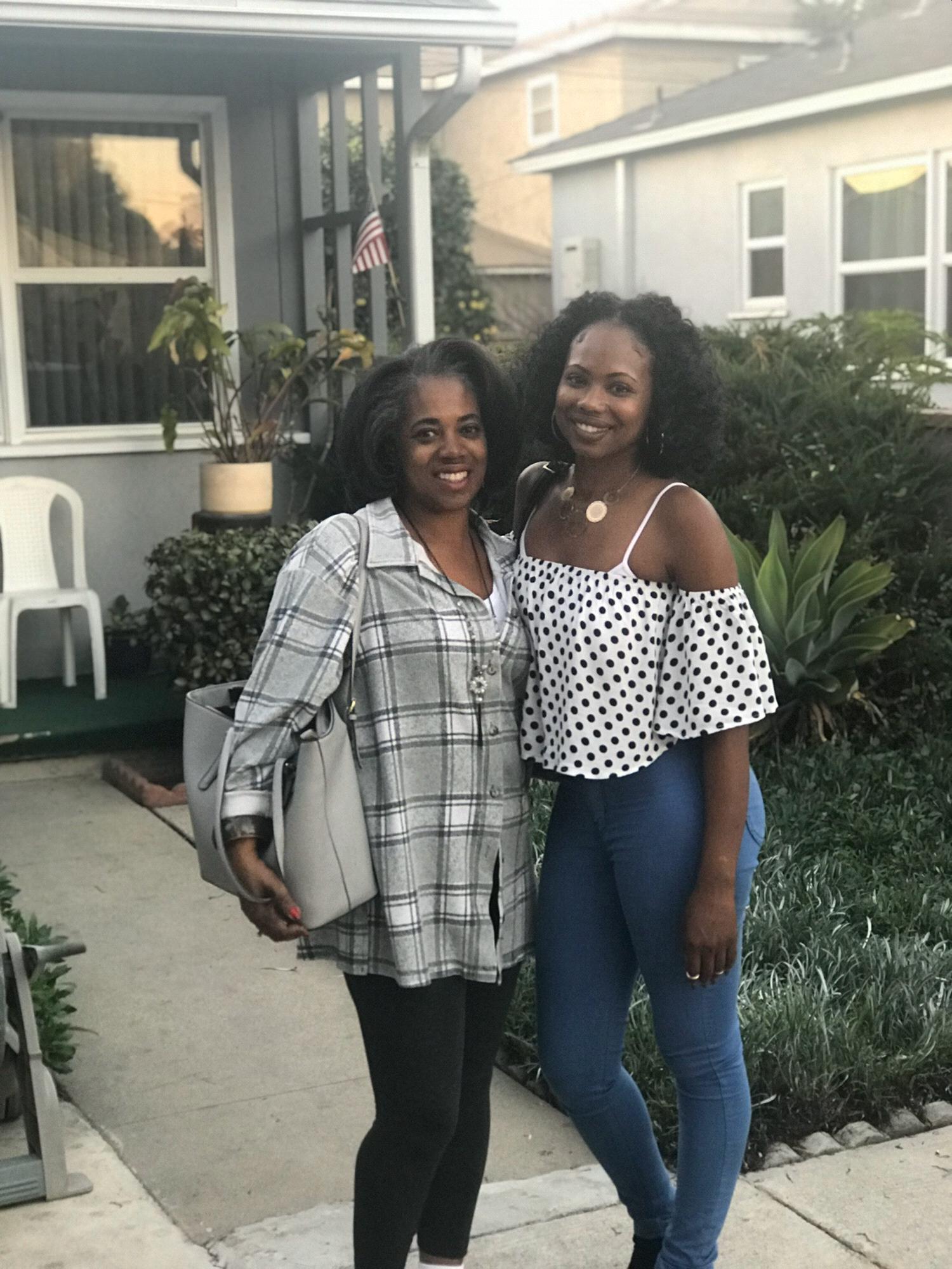 Me and my Mom.