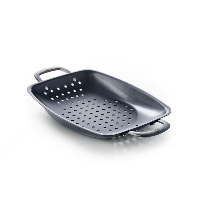 BK Black Steel BBQ Grill Roaster