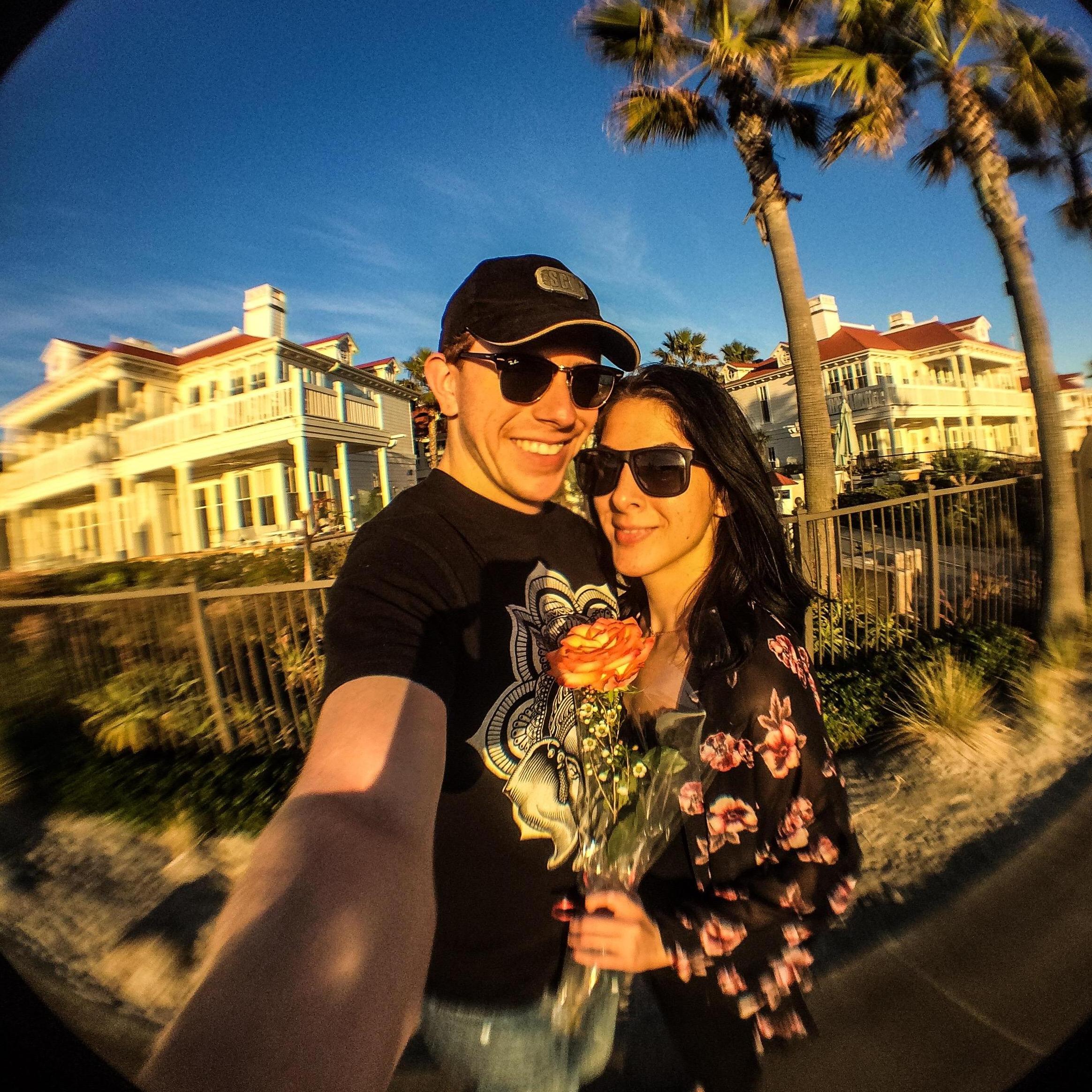 One of the first photos we have of each other