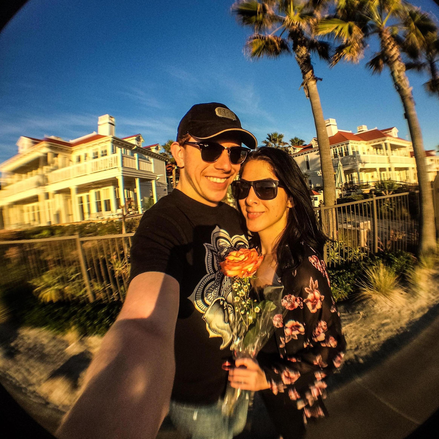 One of the first photos we have of each other